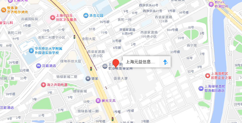公司位置地图